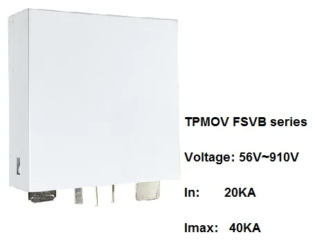 SMOV34S551MP Thermally Protected Varistors SMOV34S551NP In 20KA Imax 40KA