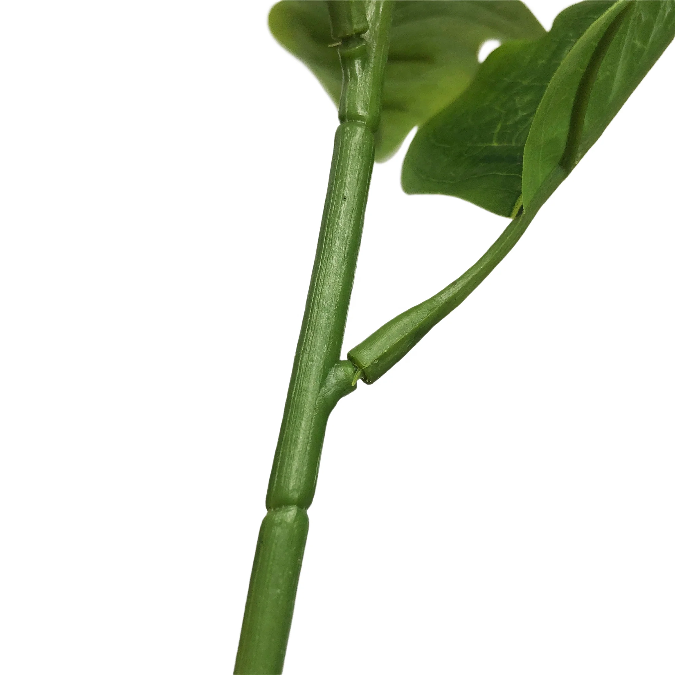 Fabric Rubber  Decorative Artificial Poinsettia Arrangement Christmas Flower