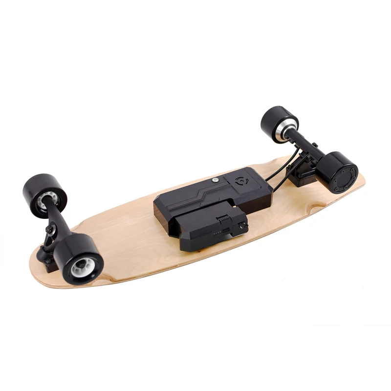 Best Selling Cheap New 29.4v 4 wheel drive all terrain Lithium Battery Electric Electric Skateboard For Adult