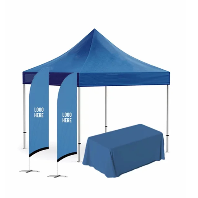 Pop Up Outdoor Marketing Promotion Portable Foldable Advertising Tent Exhibition Event Folding Tent