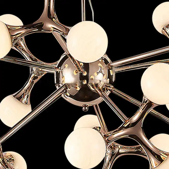 HUAYI Contemporary Dining Living Room Hotel 60w 120w Nordic Modern Ceiling Hanging LED Pendant Light Chandelier