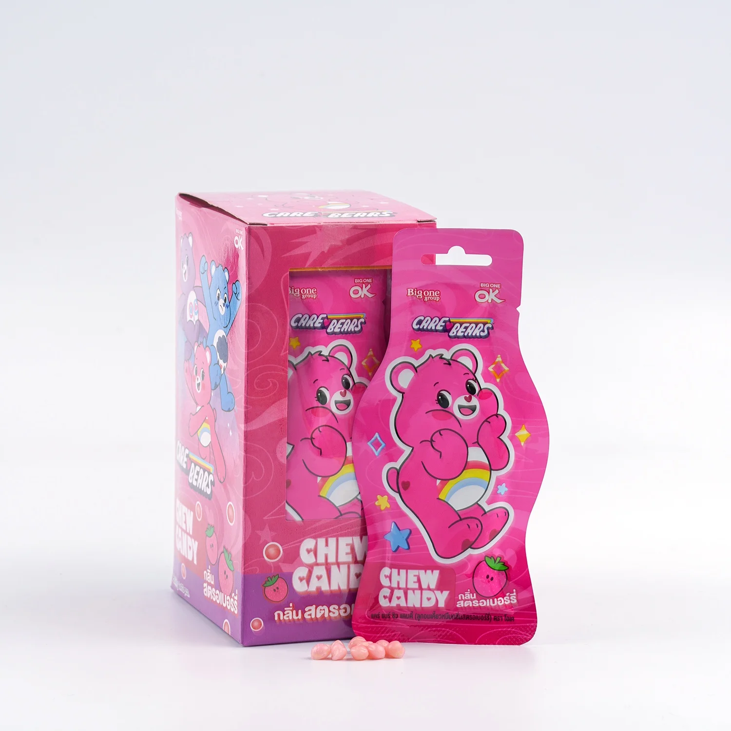 Vegan halal candy display cola shape bag BRC SHC millions candies import sweets chewy caramelo exotic bonbon OEM pack chew candy