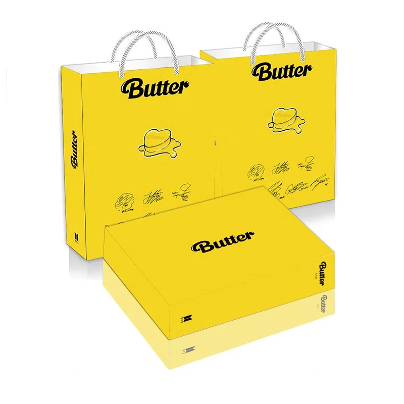 Wholesale High Quality CD Photo Album Keychain Standee Fan Card Autograph Search ETC bts Album Butter