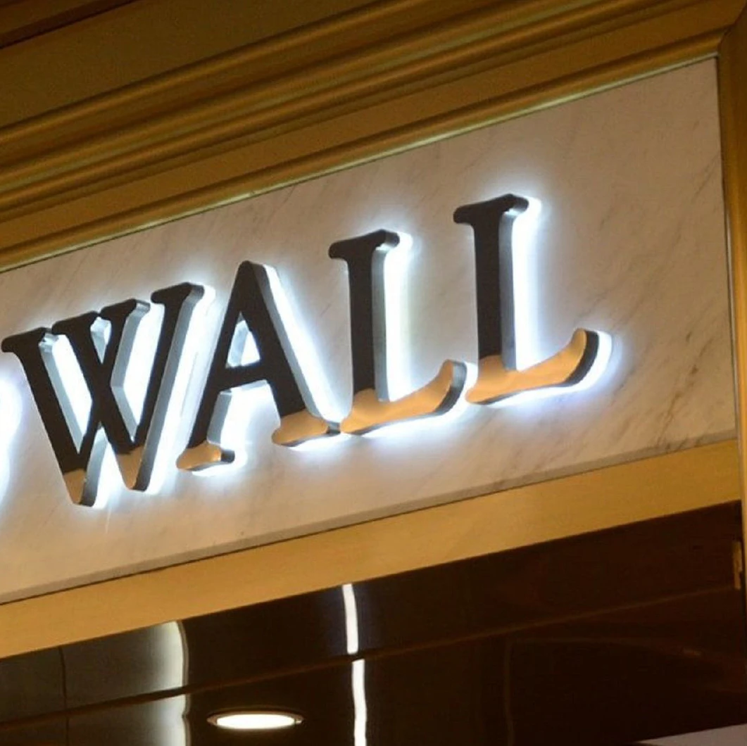 Led Sign Board Letters Acrylic Light Box With Snap Frame backlit