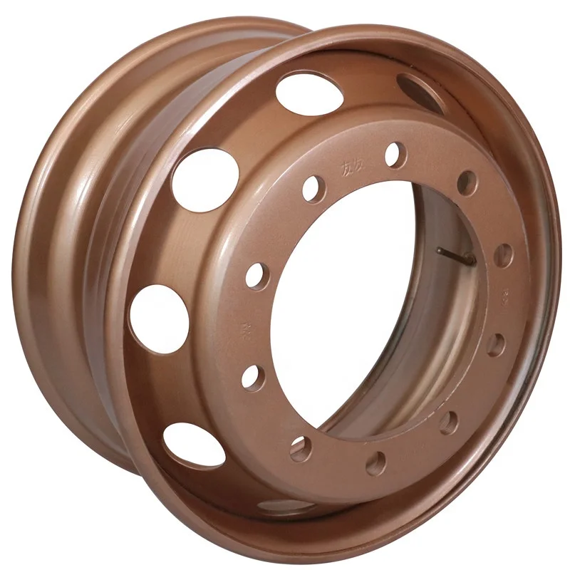 22.5 inch steel Truck rim iron autotrack Wheels fuso wheel