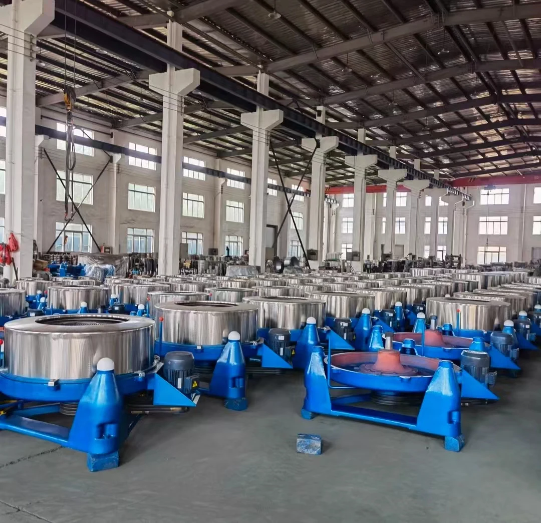 S1200 Food grade stainless steel four-legged flat sling centrifugal industrial dewatering machine