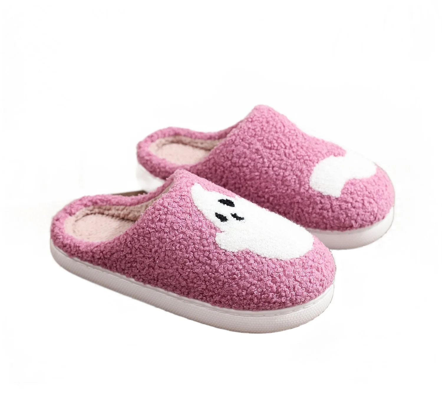 High quality winter fur women slippers fur fluffy indoor house slippers for men