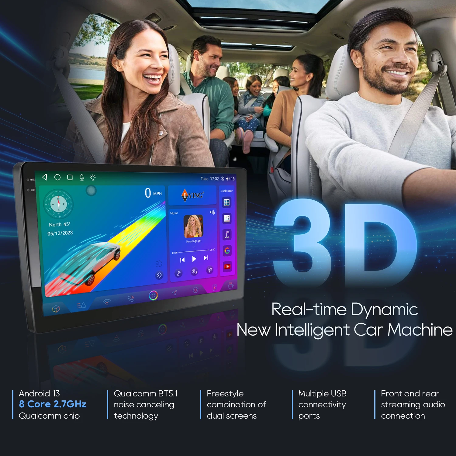 9 дюймов 2 din 1 + 32 ГБ портативный MP5 экран стерео CD Android Carplay радио автомобильный DVD плеер