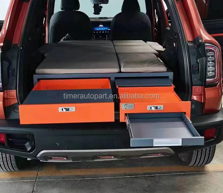 2023 New Foam Mattress For Sleeping In Suv Best Easy Cooker Kitchen For Outdoor Camping Customized Truck Drawer System Cabinet