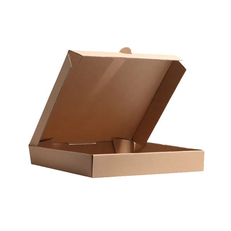 Hot Sale Various Sizes Pizza Container Customizable Takeaway Paper Packaging Corrugated Custom Pizza Box