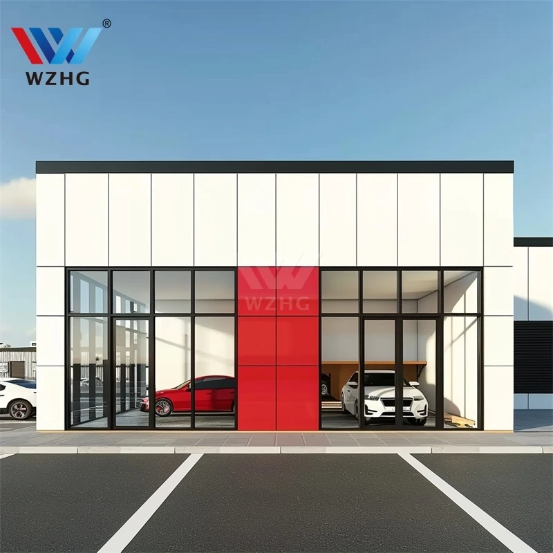 Good Product Quality Warehouse Prefab Steel Structure warehouse with skylight panels bolted connections in steel structures