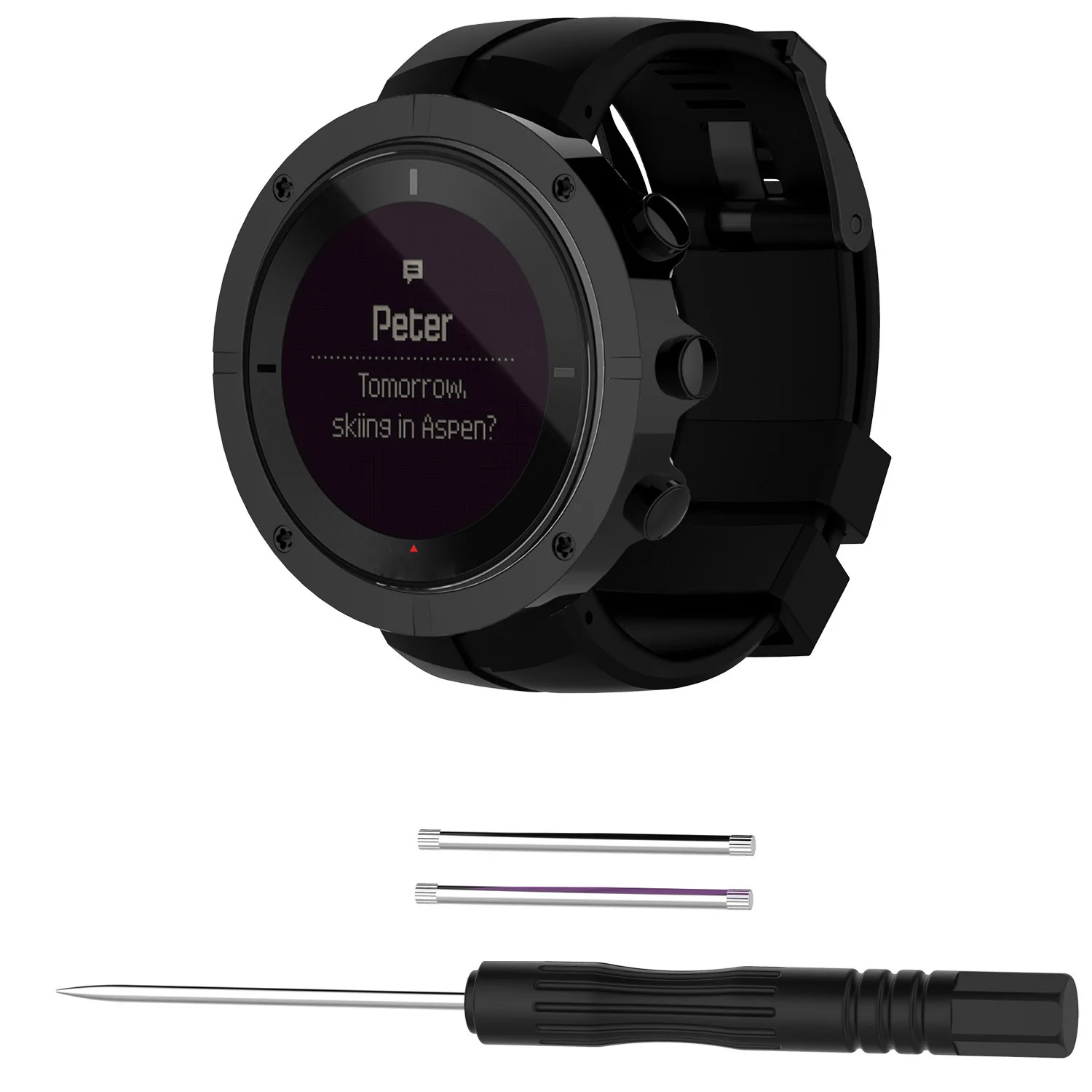 YHQ Модный Резиновый сменный ремешок для SUUNTO KAILASH аксессуары смарт-часов