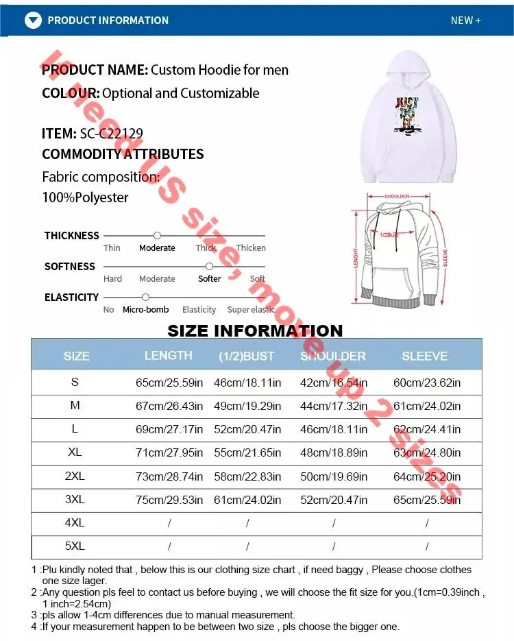 Cheap Wholesale Oversized Custom Logo Sweatshirt Just Do Men Sweaters It Hoodies A Por Mayor Hoodies And Sweatshirts For Men