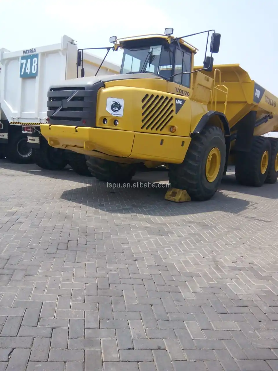 250 tons Vehicle equipment tire parking urethane truck wheel chock
