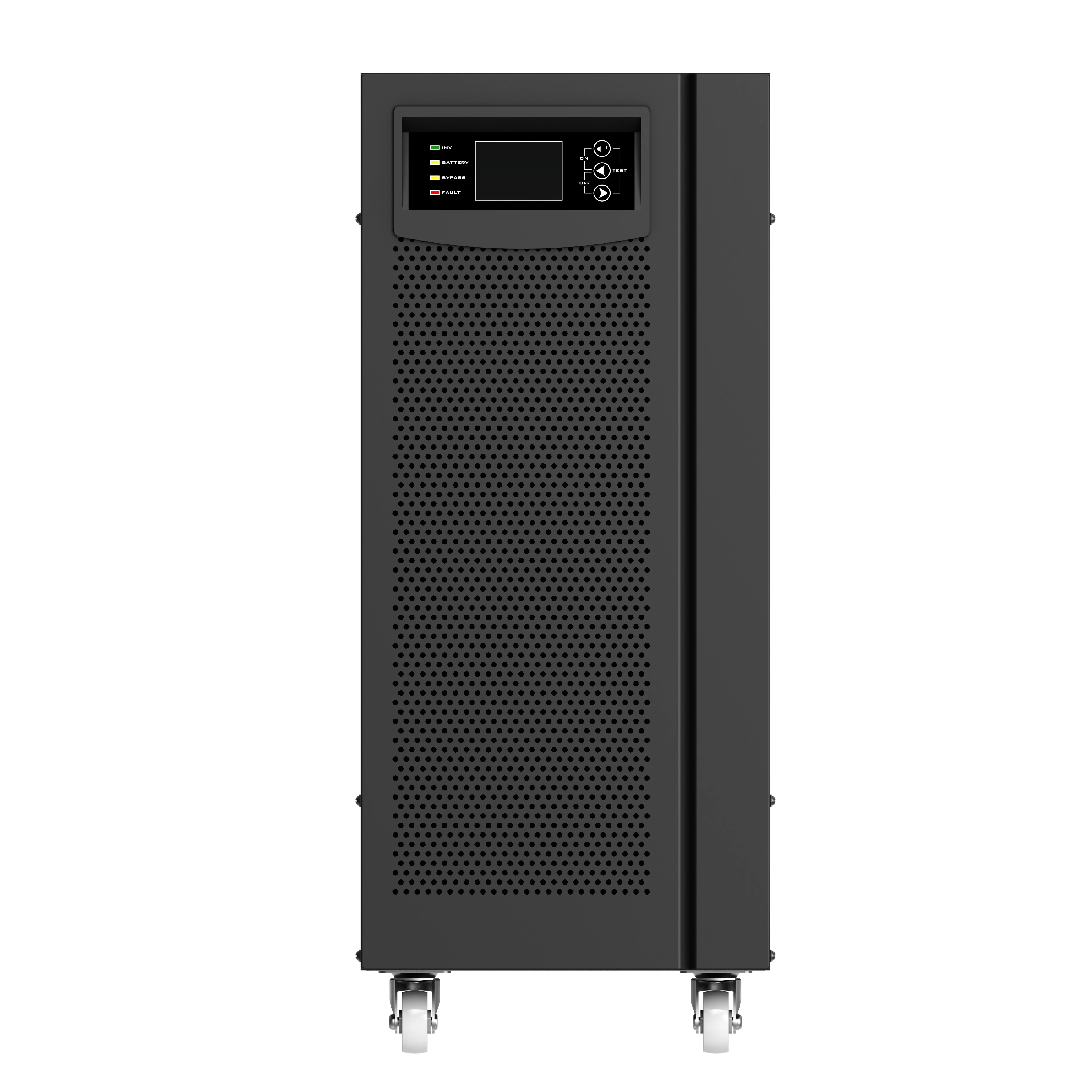 2021 New Model Online UPS 10KVA /10KW with 1.0  DSP controller UPS power supply high frequency 192vdc external battery