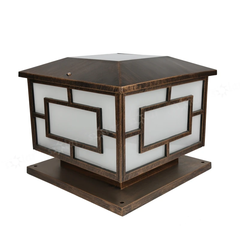 Настил освещения CE Солнечный столб освещение для улицы