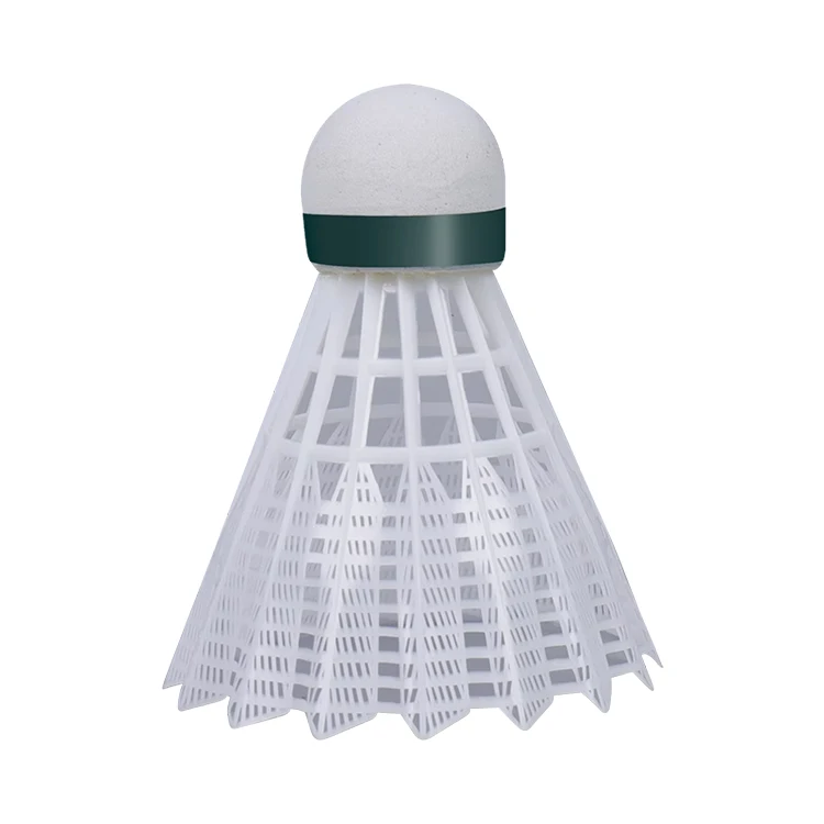 factory supply windproof durable goose feather ball outdoor learning training badminton nylon badminton ball