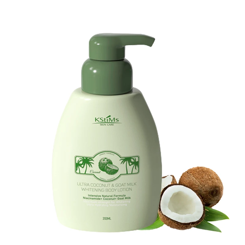 Moisturizing Body Lotion Japanese Strong Skin Whitening Face Body Cream For Men Coconut Mango Body Butter