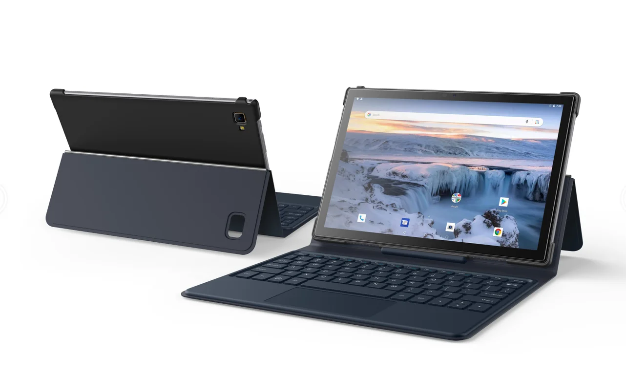 10.1Inch wireless tablet pc keyboard case for  children learning Android