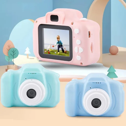 Wholesale Mini Camcorder Boy Girls Children Camera Anti-Shock Chargeable Birthday Digital Camera for Christmas Child Gifts