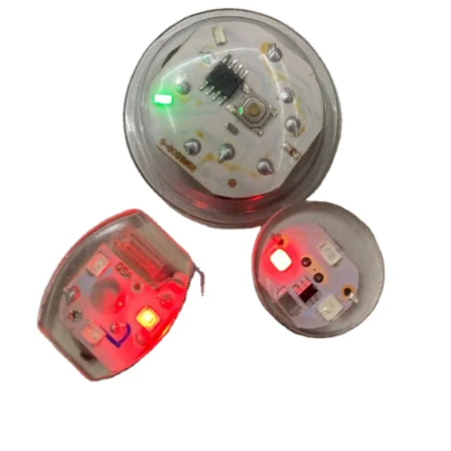 Mini flashing led impact activated for shoes kids and clothes bags T-shirt