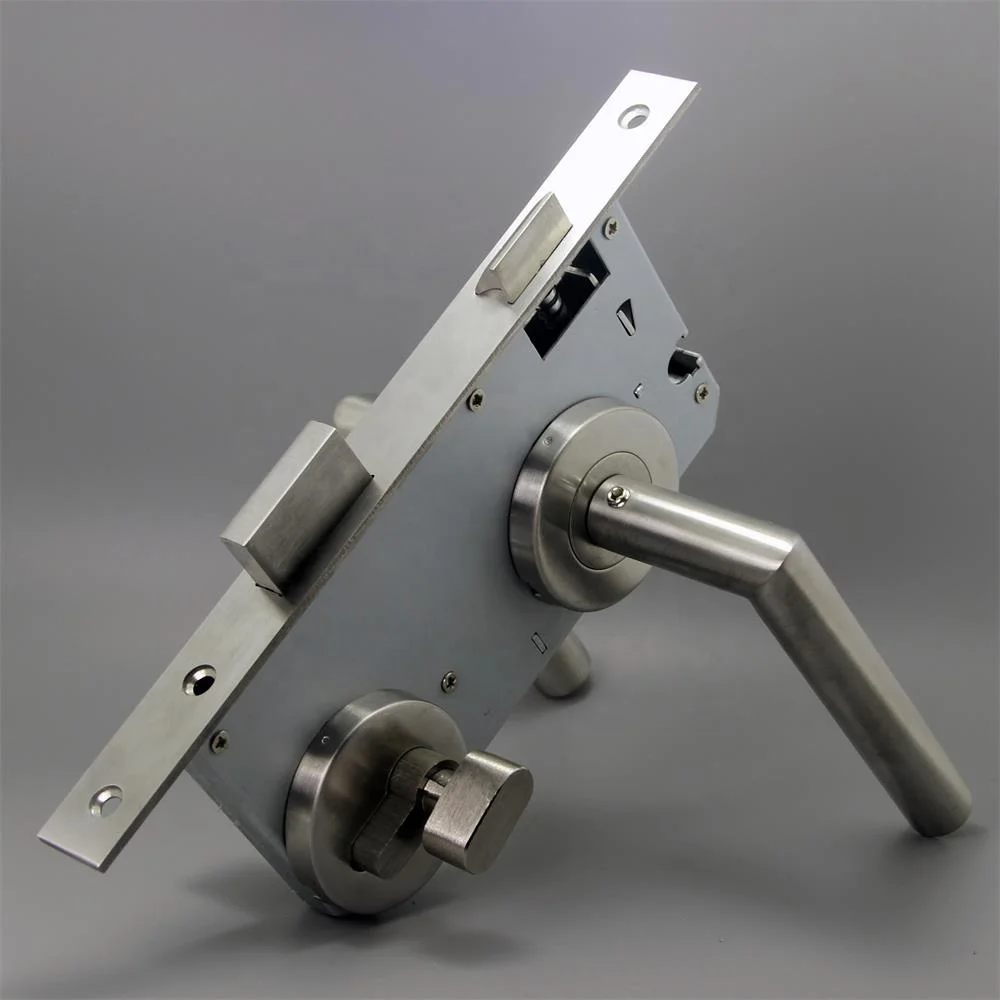 Нержавеющая сталь 316 твердая дверная ручка