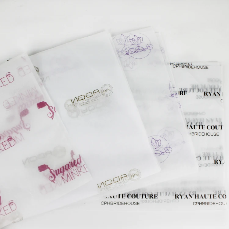  Colorful Logo Printed 17g / 22g 28g 31g Packaging Thin Silk