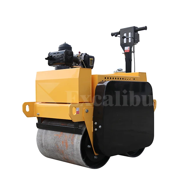 Hot Sale Mini Small Type Vibratory Road Roller Compactor Machine with Hydraulic Pumps
