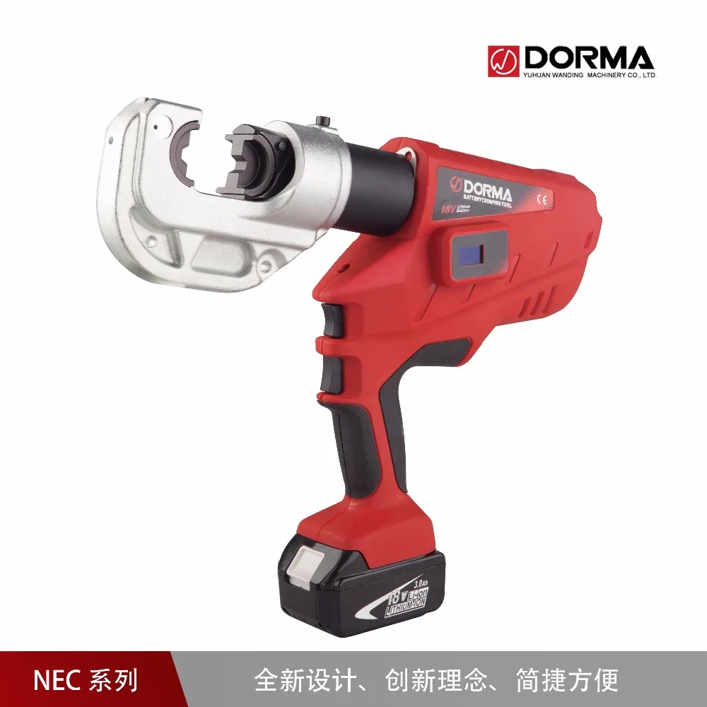 NEC-400 Battery power hydraulic wire cable lug terminal crimping tool