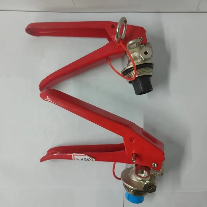 M24 1kg 2kg DCP Extinguisher Valve Cheap Price with Safety Pin for dry powder fire extinguishers