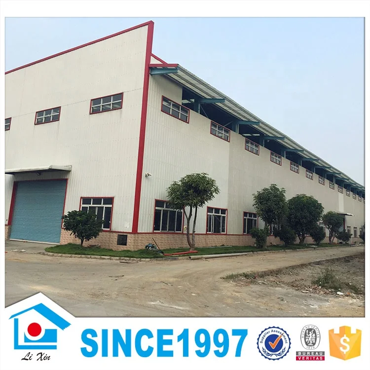 Prefab Steel Structure chicken poultry house prefab shed factory building prefab building