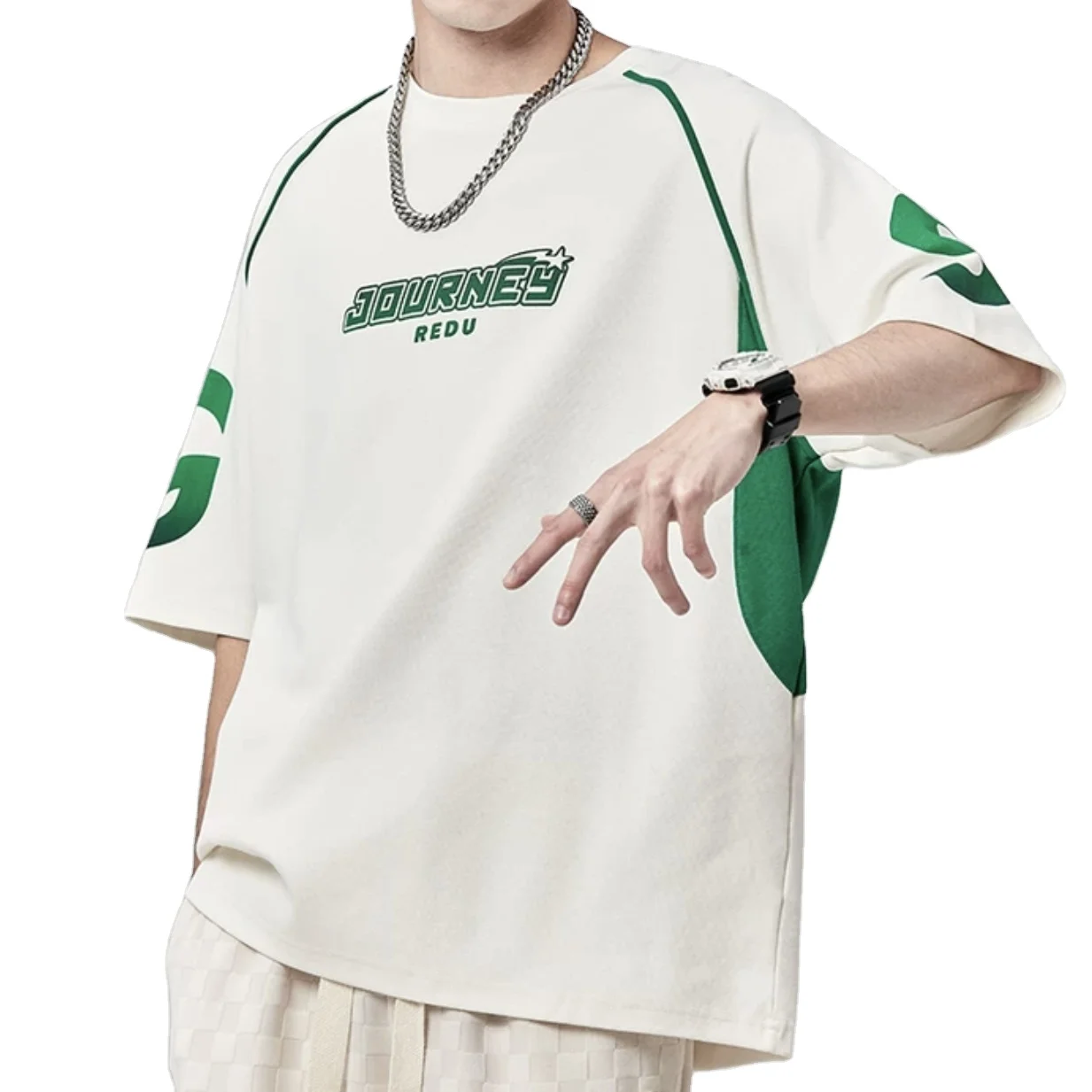 Оптовая продажа, Лоскутная футболка большого размера, 300 футболки-поло с вышитым логотипом GsmCustomized