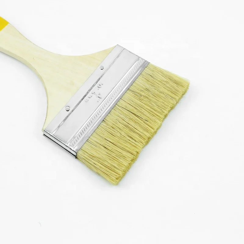 wood paint brush eternal paint brush manufacturers  yellow tail handle