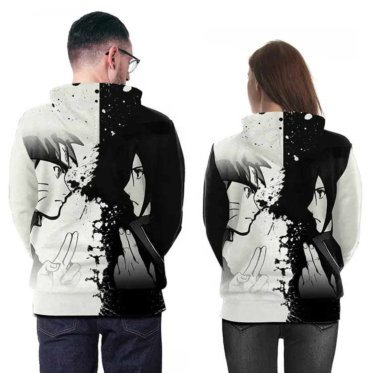 
Fashion Personality Long Sleeve 3D Digital Printing Polyester Sweatshirt Anime Hoodie 
