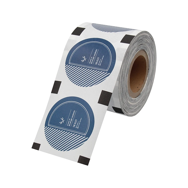 Custom Printed Food Grade Packaging Material Metalized PET Film Roll for Sachet Instant Coffee