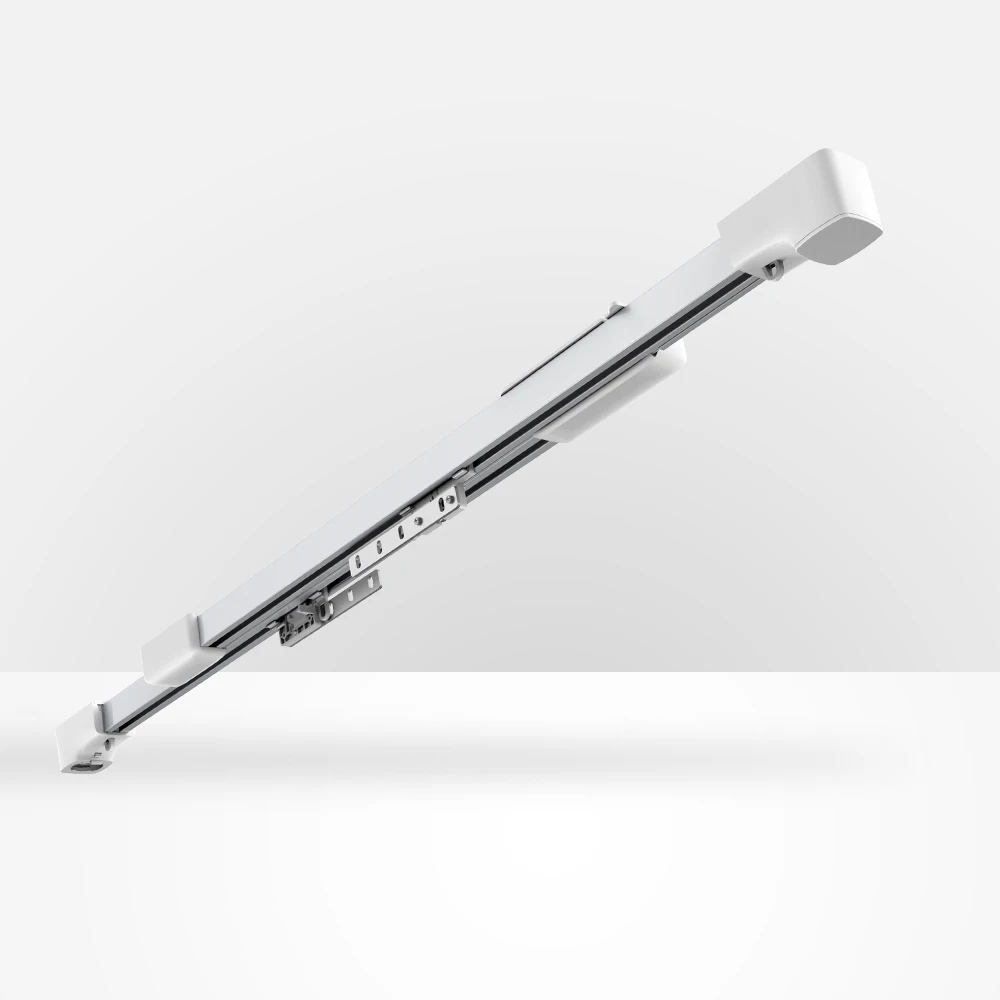 Electric Aluminium Spring Tension Bending Machine Track Tree Piece Set Thermal Vehicle On Ceiling Mount Curtain Flat Rail