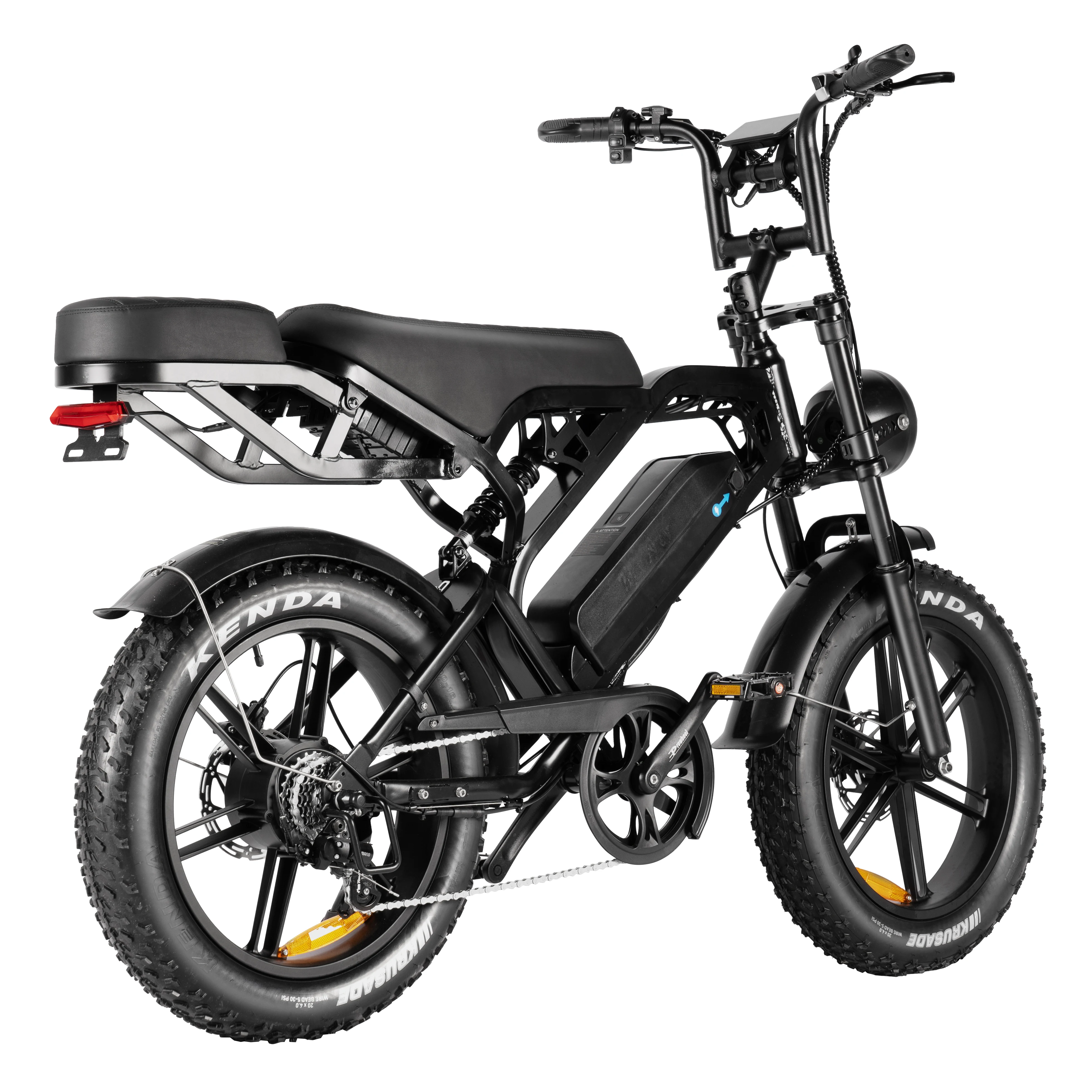 EU warehouse  ready stock V20 Pro Full Suspension Mountain Bike 20 inches Mountain Bicycle Fat Tire Elektrische Fiets
