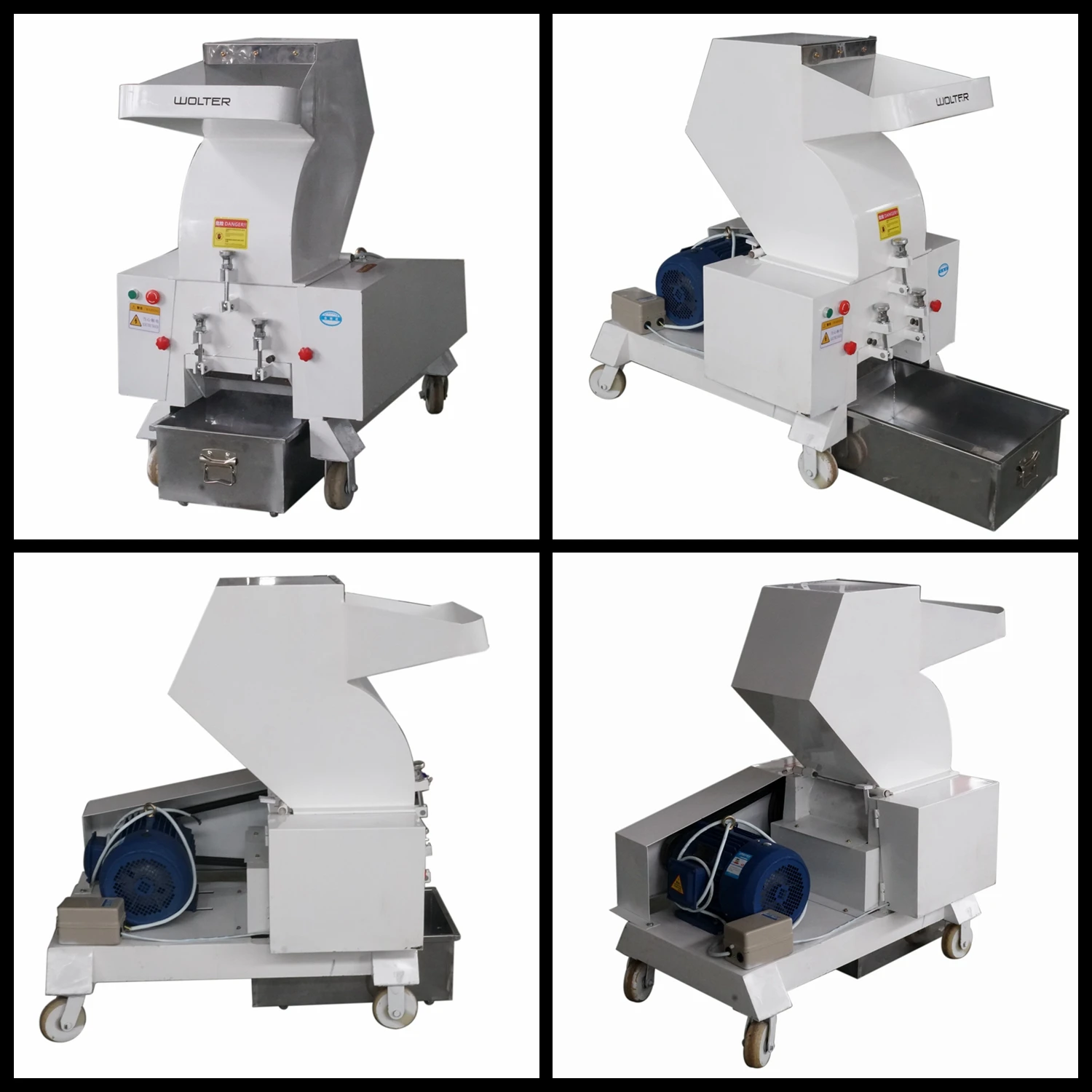 Multifunctional plastic grinding mill plastic scrap crusher machine