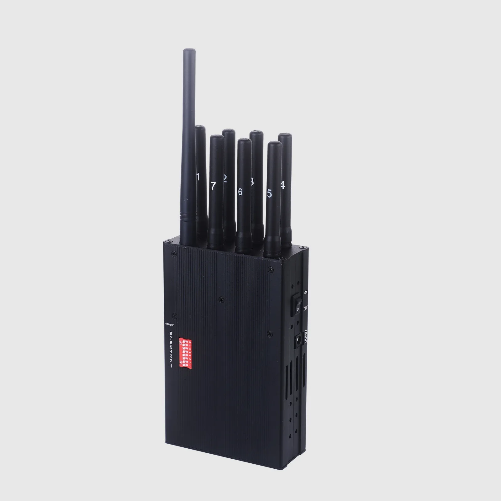 Portable Handheld New 8-16 Antennas bands All Mobile Phones 2G 3G 4G 5G GPS WIFI Lojack VHF UHF Signal Detector Power Amplifier