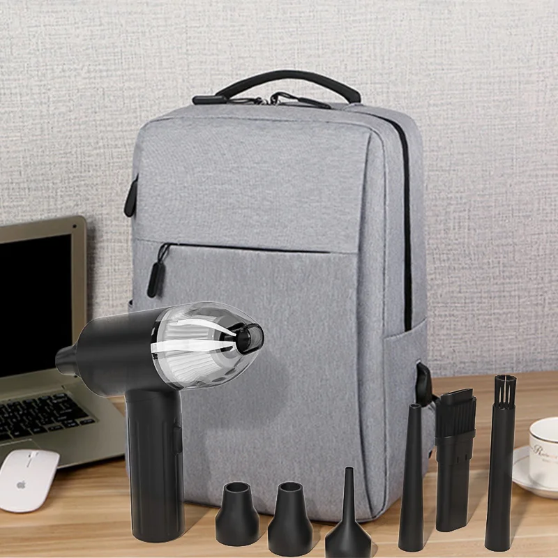 Rechargeable Cordless Portable Air Duster Wireless Vacuum Cleaner Mini Car Cleaner Vacuum for Car