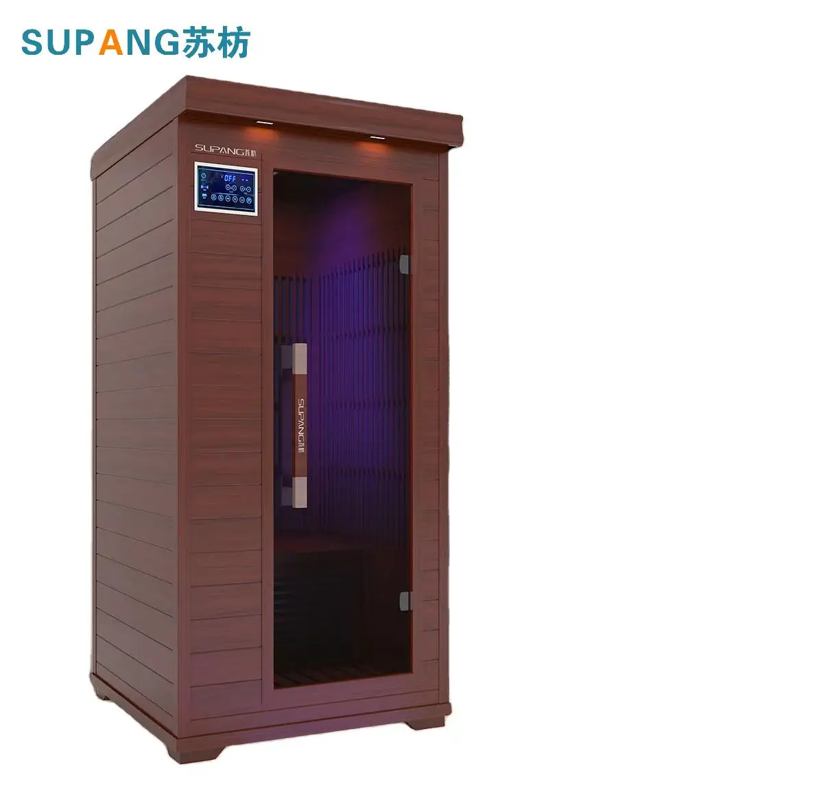 1 человек домашний озоновый сухой паровой мини-сауна нагреватель кабины hemlock Портативный Дальний инфракрасный сауна комната для продажи