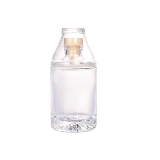 Wholesale empty 100 ml 10 cl extra flint brandy whisky whiskey vodka rum gin spirits liquor glass bottles