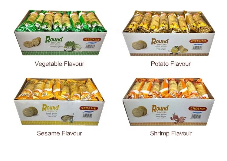 Заводская поставка бисквитов, соленый бисквит, 26 г