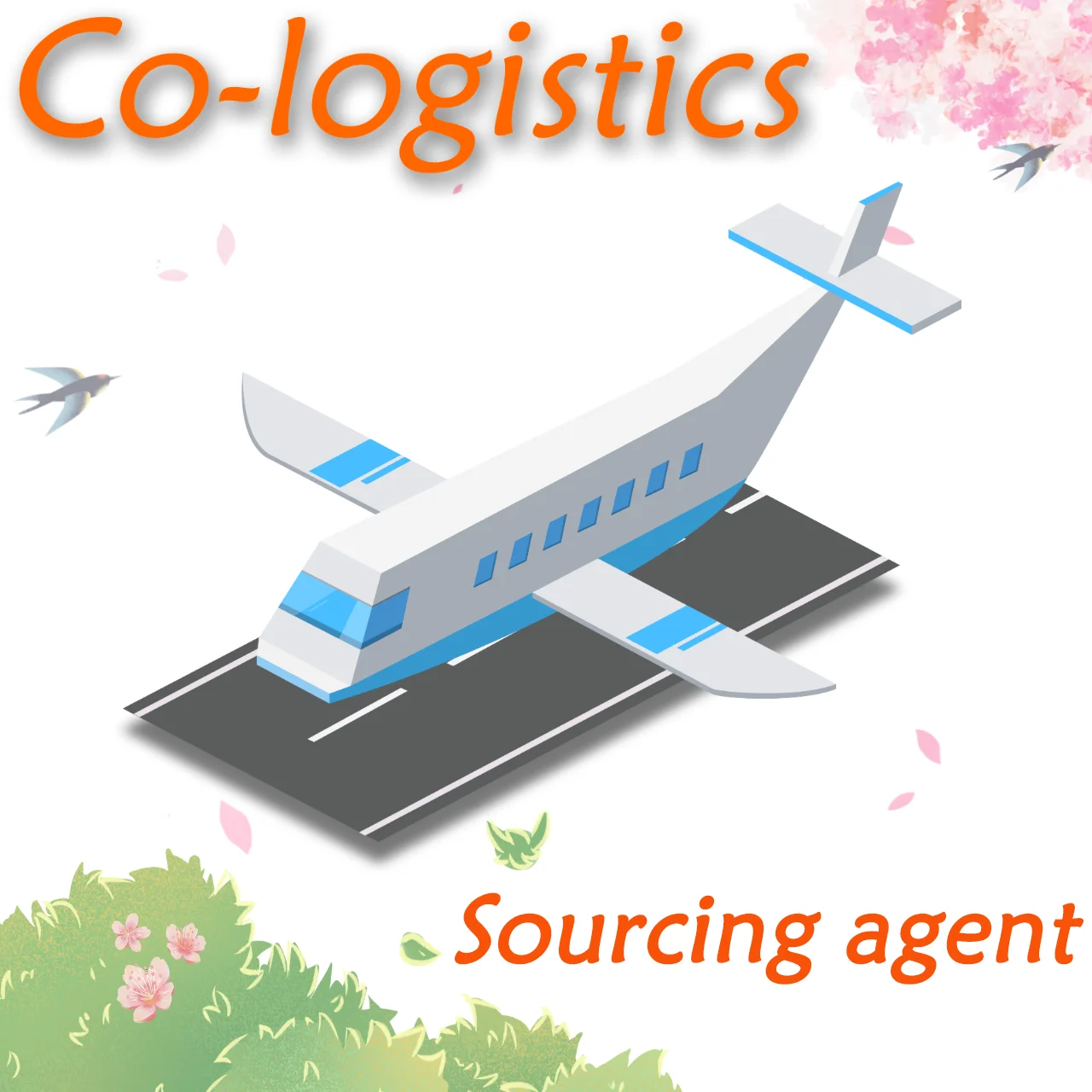 Air shipping service express delivery shipping from China to Russia door to door