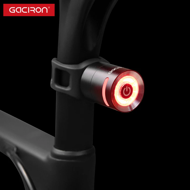 Gaciron economic bike bicycle rear taillight waterproof rechargeable bike tail light