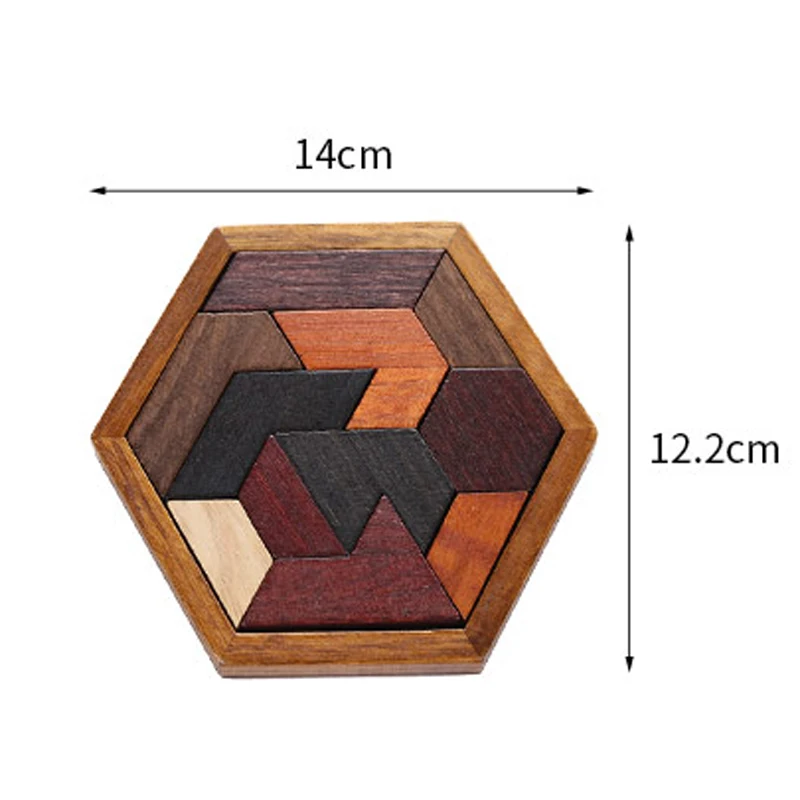 
Classical Educational Enhance Intelligence Children Wooden Puzzle 