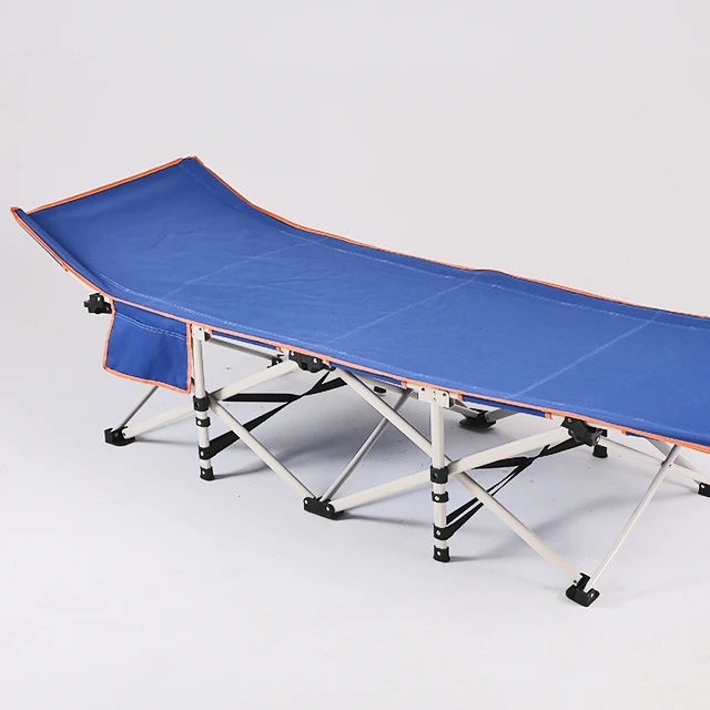 Регулируемая легко переносная складная кровать для кемпинга Военная складная кровать для кемпинга