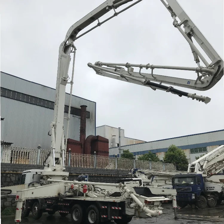 
Good condition actros diesel pump used zoomlion concrete pumps truck 