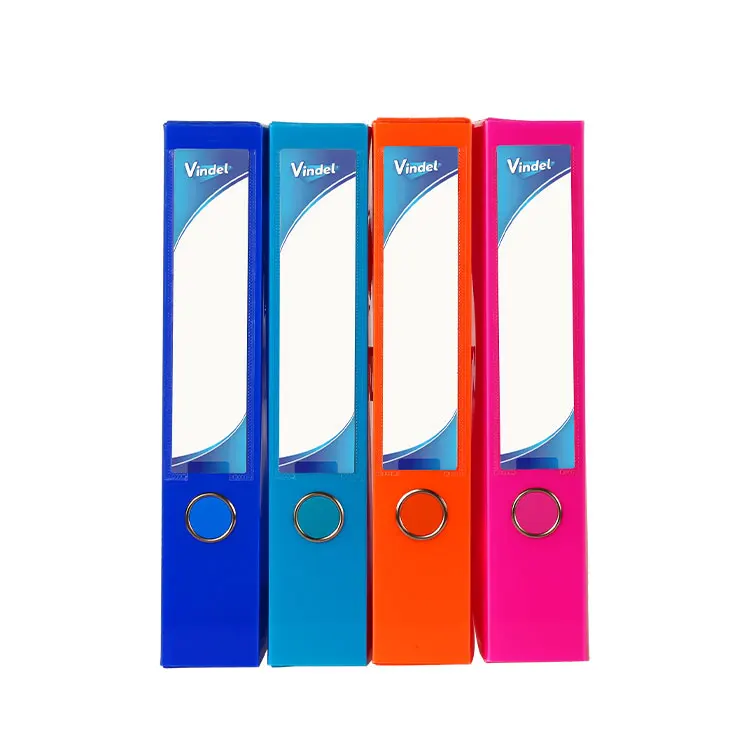 Rectangle Colorful Large Capacity PP Plastic A4 Paper Filling Storage Archives Cases Document Box File Boxes with name card