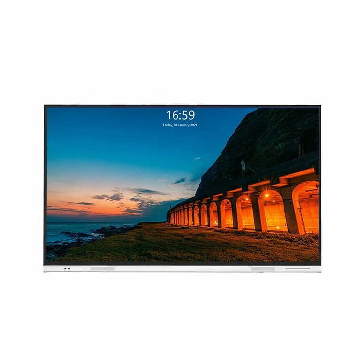65 75 86 98 Inch WiFi 4K Infrared Multi Touch Screen LCD Digital Electronic Smart Interactive Whiteboard